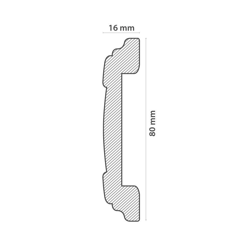 Moulure Murale CW13 (16x80mm) – Image 4