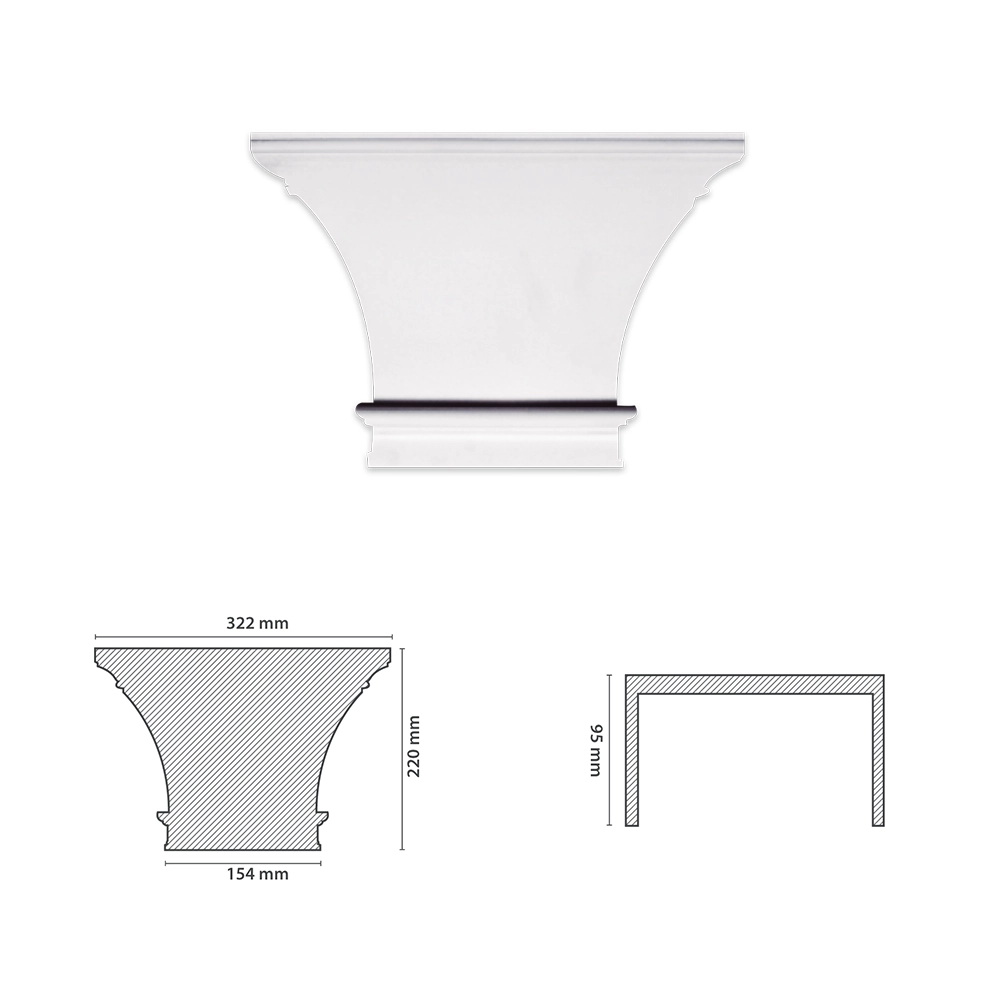 PACK Pilastre complet (HKP15G + HP15 + HFP15) – Image 3