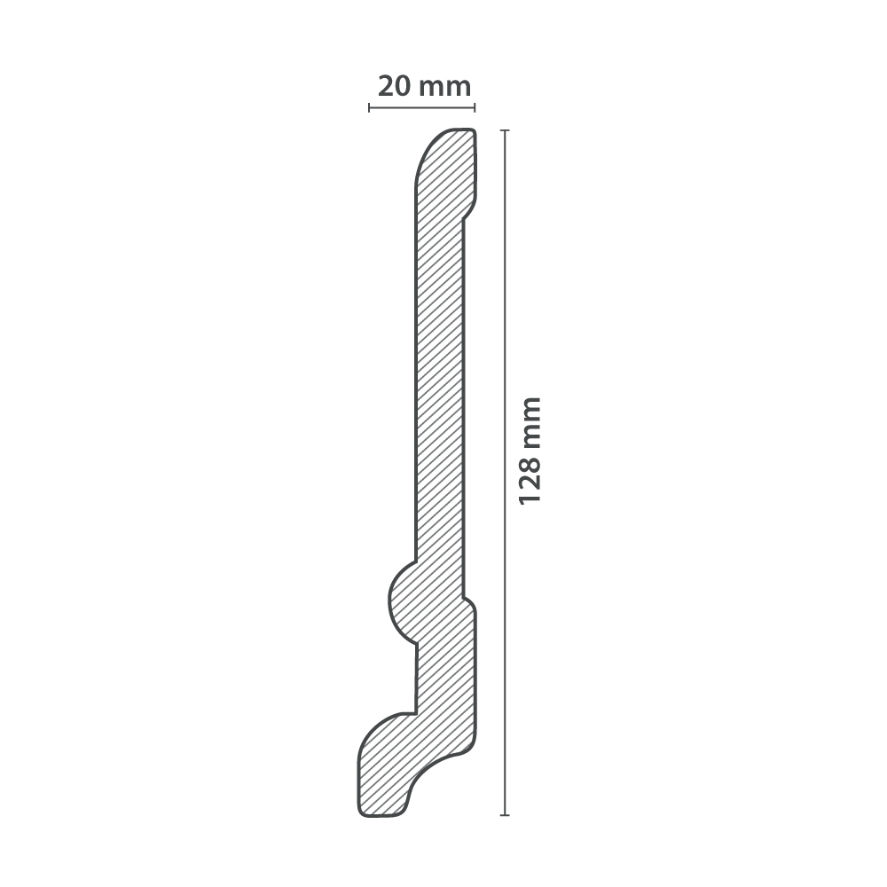 Plinthe CF13 | (128x20mm) – Image 4